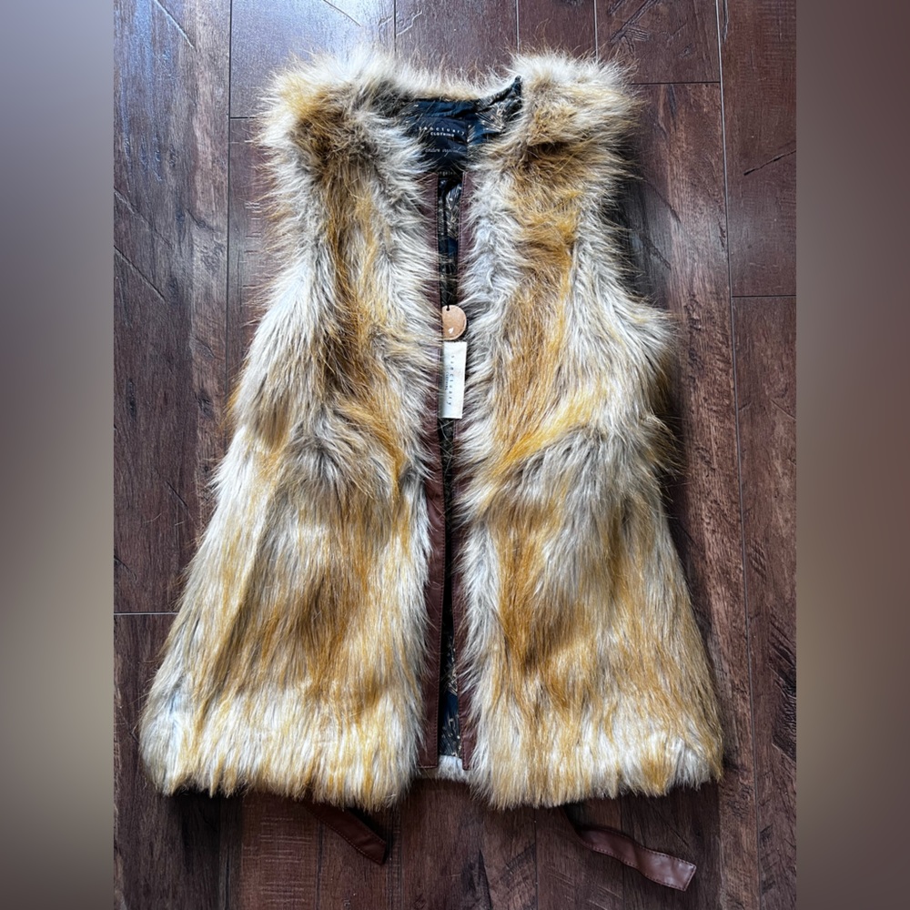 Sanctuary Clothing Faux Fur Vest